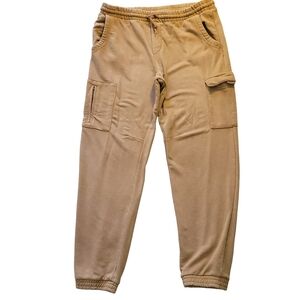WN Boys Knit Joggers Brown  Size XL (14-16) Husky